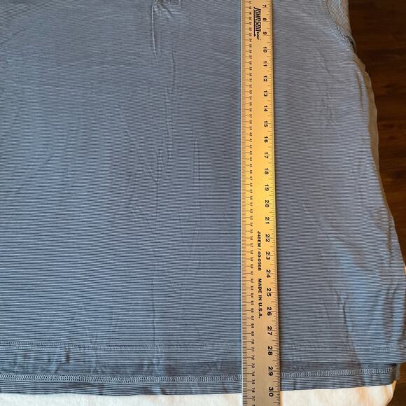 Cambridge Classics Men’s Short Sleeve Polo Shirt Size 2XL, Blue Stripes - Picture 3 of 6